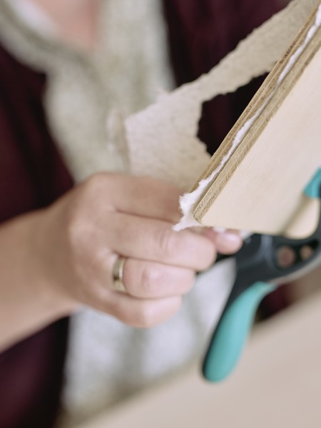 Papier wird gepresst